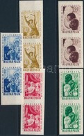 ** 1949 VIT Vágott Sor Párokban (40.000) / Mi 1048-1052 Imperforate Pairs - Sonstige & Ohne Zuordnung