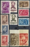 O 1949-1955 5 Klf Vágott Sor (37.000) / 5 Different Imperforate Sets - Altri & Non Classificati