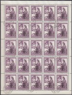 O 1953 Bélyegnap Teljes ívsor (22.500) / Mi 1338-1339 Complete Sheets - Sonstige & Ohne Zuordnung