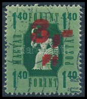 O 1953 Kisegítő 3Ft Kettős Felülnyomással / Mi P3 With Double Overprint - Sonstige & Ohne Zuordnung