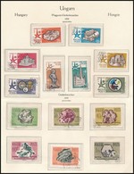 O 1958 5 Klf Vágott Sor (32.000) / 5 Different Imperforate Sets - Autres & Non Classés