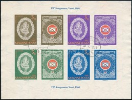 O 1960 FIP III. Vágott Blokk (18.000) / Mi 31 Imperforate Block - Sonstige & Ohne Zuordnung