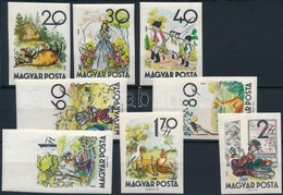 ** 1960 Mese II. Vágott Sor (10.000) / Mi 1718-1725 Imperforate Set - Other & Unclassified