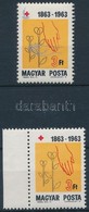 ** 1963 Vöröskereszt V. 3Ft Ezüst Színnyomat Nélkül + Támpéldány (90.000) / Mi 1950 Silver Colour Omitted. Certificate:  - Autres & Non Classés
