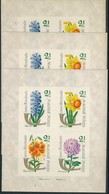 ** 1963 3 Db Bélyegnap Vágott Blokk (18.000) / 3 X Mi 39 Imperforate Blocks - Autres & Non Classés