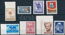 ** 1965 Évfordulók-események Vágott Sor / Imperforate Set - Other & Unclassified