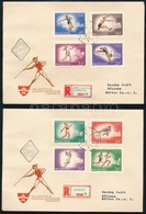 1966 Atlétikai EB Vágott Sor 2 FDC-n / Mi 2262-2269 Imperforate Set On 2 FDC's - Other & Unclassified