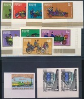 ** 1970-1971 3 Klf Vágott Kiadás (14.000) / 3 Different Imperforate Issues - Other & Unclassified