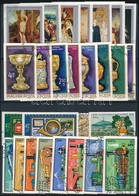O 1970-1972 5 Klf Vágott Sor (19.500) / 5 Different Imperforate Sets - Other & Unclassified