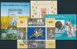 O 1980 4 Klf Vágott Blokk (20.000) / 4 Different Imperforate Blocks - Altri & Non Classificati