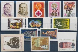 ** 1981 13 Klf Vágott Bélyeg / 13 Different Imperforate Stamps - Otros & Sin Clasificación