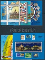 ** 1982-1985 4 Klf Europa  Vágott Blokk (17.500) / 4 Different Imperforate Blocks - Autres & Non Classés