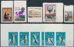 ** 1983 6 Klf ívszéli Vágott Sor (22.000) / 6 Different Imperforate Margin Sets - Sonstige & Ohne Zuordnung