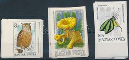 ** 1984 3 Klf Vágott Sor (17.500) / 3 Different Imperforate Sets - Andere & Zonder Classificatie