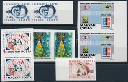 ** 1988 9 Db Vágott Bélyeg, 5 Klf (16.200) / 9 Imperforate Stamps - Other & Unclassified