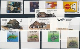 ** 1989 3 Klf ívsarki/ívszéli Vágott Sor (15.500) / 3 Different Imperforate Sets - Other & Unclassified