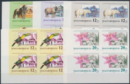 ** 1991 125 éves A Budapesti Állat- és Növénykert Vágott Sor ívsarki 4-es Tömbökben (28.000) / Mi 4136-4140 Imperforate  - Autres & Non Classés