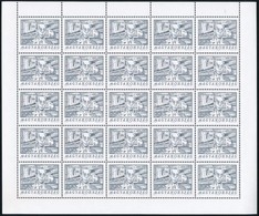 ** 1998 Jendrassik György Teljes ív Tévnyomattal (15.000) / Mi 4502 Complete Sheet With Plate Variety - Otros & Sin Clasificación