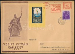 1938/5a Siófoki IV. Nemzetközi Sporthét Emlékív A Szent István Emlékév Nagy Méretű Alkalmi Borítékján / Souvenir Sheet O - Altri & Non Classificati