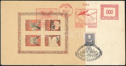 1939/1bb III. Bélyeggyűjtési Propaganda Emlékív Alkalmi Bélyegzéssel Levelezőlapon / Souvenir Sheet With Special Cancell - Autres & Non Classés