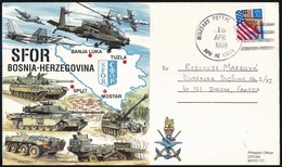 2000 Tábori Posta Levél Horvátországba (harci Helikopter!) / Field Post Cover To Croatia - Autres & Non Classés