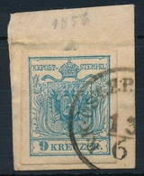 1850 9kr Kivágáson / On Cutting 'K.K.ÖST.E.P.' (Krími Háborúból) - Autres & Non Classés