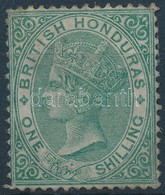 (*) Brit Honduras 1872 Forgalmi Bélyeg Mi 8 C - Otros & Sin Clasificación