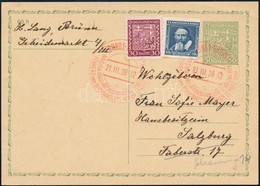 1939 Levelezőlap A Hitler Látogatás Alkalmi Bélyegzésével / Postcard With Special Cancellation Of The Hitler Visit - Sonstige & Ohne Zuordnung