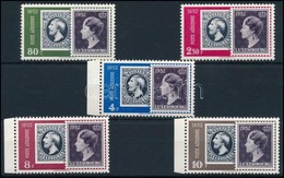 ** 1952 100 éves A Luxemburgi Bélyeg Sor,
Centenary Of The Luxembourg Stamp Set
Mi 490-494 - Autres & Non Classés