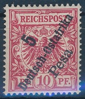 ** Kelet-Afrika 1896 Mi 8d Certificate: Jäschke-Lantelme - Other & Unclassified