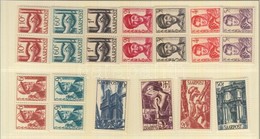 ** 1948 Mi 239-251 + 7 Db Levél + 7 Covers (Mi EUR 246.-) - Sonstige & Ohne Zuordnung