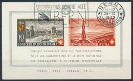 O 1942 Pro Patria Blokk Mi 7 (Mi EUR 300,-) - Sonstige & Ohne Zuordnung