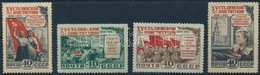 ** 1952 15 éves Az Alkotmány Mi 1627-1630 - Sonstige & Ohne Zuordnung