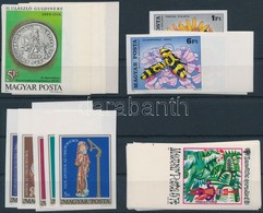 ** 1979-1980 4 Klf Vágott Sor (17.000) / 4 Different Imperforate Sets - Autres & Non Classés