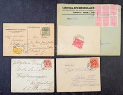 Ausztria Legalább 100 Küldemény, Főleg Az 1900-as évek Elejéről, Jobbakkal / Austria At Least 100 Covers, Postcards From - Autres & Non Classés