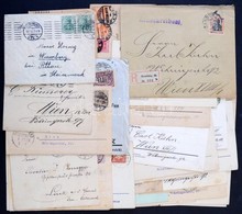 Deutsches Reich 130 Db Vegyes Küldemény Közte Kevés Bajor / 130 Old Covers, Postcards Including A Few Bavaria - Altri & Non Classificati