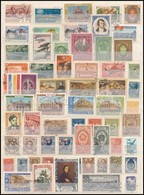 O Oroszország, Szovjetunió 130 Db Bélyeg Az 1910-es, 1920-as évekből Berakólapon / Russia, Soviet Union 130 Stamps - Sonstige & Ohne Zuordnung