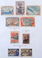 ** * O Szovjetunió 1951-1960 Javarészt Pecsételt Gyűjtemény 96 Oldalas Házi Készítésű Albumban / Soviet Union Mostly Use - Otros & Sin Clasificación