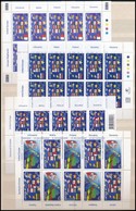 ** 2004 Egyesült Európa 9 Klf Kisív / United Europe 2004 9 Different Mini Sheets (Mi EUR 110,-) - Altri & Non Classificati