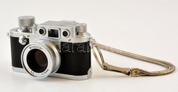 Minox Leica IIIf. Miniatűr Filmes Fényképezőgép, Filmmel, Eredeti Dobozában. / Minox Leica IIIf Miniature Camera With Fi - Appareils Photo