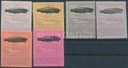 1931 Zeppelin Levélzáró Sor, Nagyon Ritka! / Label Set, Rare! - Unclassified
