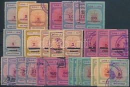 Szolnok 29 Db Okmánybélyeg (336.000) / Fiscal Stamps - Ohne Zuordnung