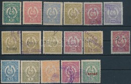 Békéscsaba 17 Db Okmánybélyeg (33.200) / Fiscal Stamps - Non Classificati