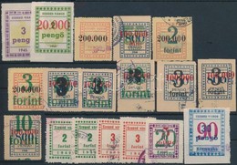 Szeged 18 Db Okmánybélyeg / Fiscal Stamps - Non Classés