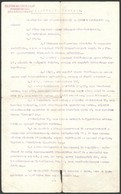 1921 Bp., Balatoni Kultúrvállalat Részvénytársaság Alapítási Tervezete - Non Classés