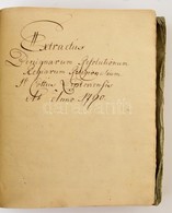 1790-1829 Liptó Vármegyével Kapcsolatos Vallásügyi Uralkodói Rendeletek és Más Jogforrások Kivonatos Gyűjteménye, Latin  - Non Classés
