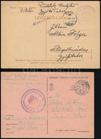 Cca 1939-1942 Internált Lengyel Menekült Részére írt Levelezőlapok, Neki Szóló Igazolások, Kijárási Engedélyek, Stb., Ma - Unclassified