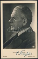 Friedrich Kayssler Német Színész Aláírt Fotólap / Autograph Signed Photo Postcard - Sonstige & Ohne Zuordnung