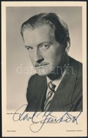 Karl Schönböck Német Színész Aláírt Fotólap / Autograph Signed Photo Postcard - Autres & Non Classés