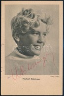 Norbert Rohringer Német Színész Saját Kézzel Aláírt Képeslap / German Actor Autograph Signed Postcard - Autres & Non Classés
